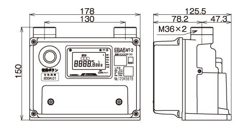 EBA6MT-3外形寸法