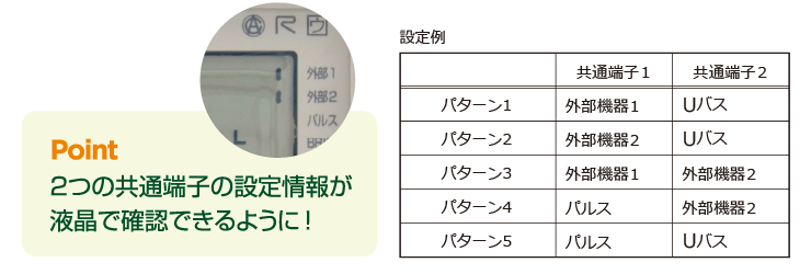 EBA6MT-3共通端子