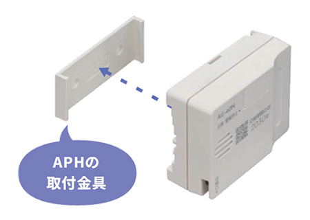 APHの取付金具